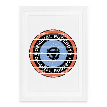 Original Rudeboy - Framed poster (27 × 37 cm) - white - Front