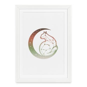 Patience - Affiche encadrée (27 × 37 cm) - blanc - Devant