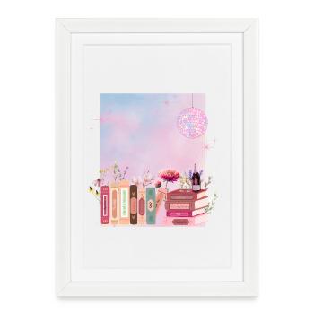 Swifty Love - Affiche encadrée (27 × 37 cm) - blanc - Devant