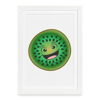 Kiwi Costumes - Framed poster (27 × 37 cm) - white - Front