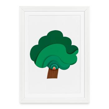 CREATIVITY LIBERTY - freedom & rights - Affiche encadrée (27 × 37 cm) - blanc - Devant