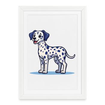 Dalmatians (comic) - Framed poster (27 × 37 cm) - white - Front