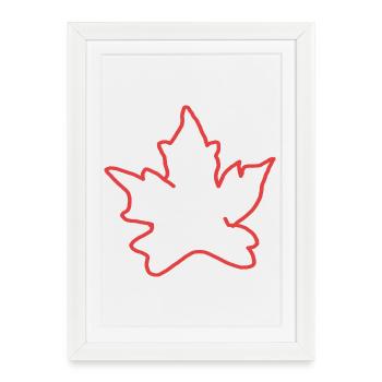 Canada - Affiche encadrée (27 × 37 cm) - blanc - Devant