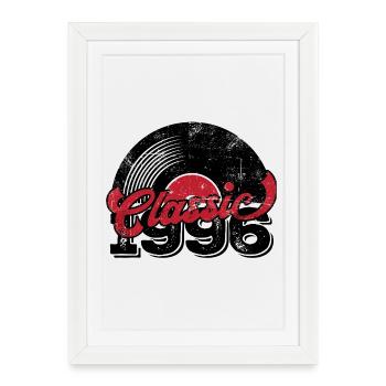 30e anniversaire du millésime 1996 - Affiche encadrée (27 × 37 cm) - blanc - Devant