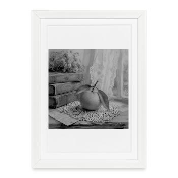 Vintage tangerine - Framed poster (27 × 37 cm) - white - Front