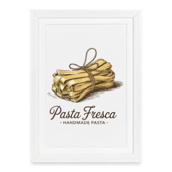 Pasta Fresca – Handmade Pasta - Framed poster (27 × 37 cm) - white - Front