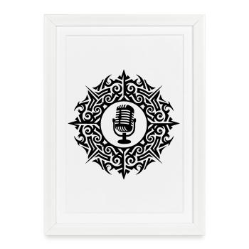 NoxstyllT2 - Framed poster (27 × 37 cm) - white - Front
