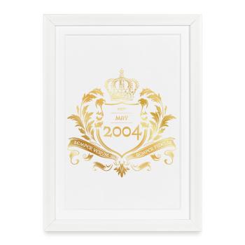22nd Birthday Semper Verum - Established 05/2004 - Framed poster (27 × 37 cm) - white - Front