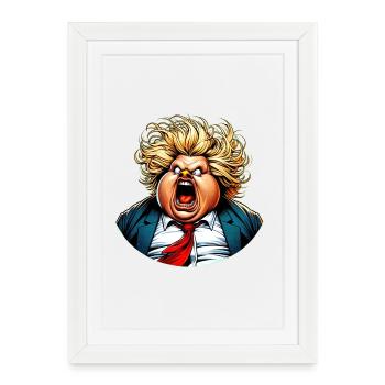 Citoyens en colère | Je suppose que vous pouvez encore dire - Affiche encadrée (27 × 37 cm) - blanc - Devant