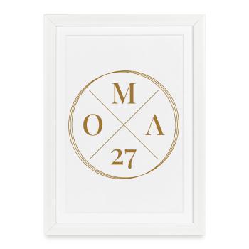 Granny 27 - Framed poster (27 × 37 cm) - white - Front