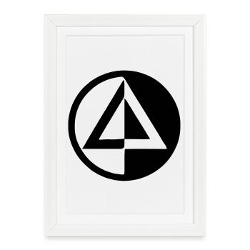 UNE VIE SIMPLE - Affiche encadrée (27 × 37 cm) - blanc - Devant