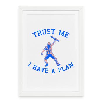 Architecture Joke - Framed poster (27 × 37 cm) - white - Front