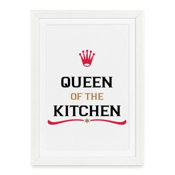 Dictons amusants pour les femmes - Affiche encadrée (27 × 37 cm) - blanc - Devant