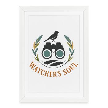 Watcher's Soul - Framed poster (27 × 37 cm) - white - Front