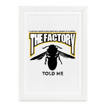 The Wasp Factory - Framed poster (27 × 37 cm) - white - Front
