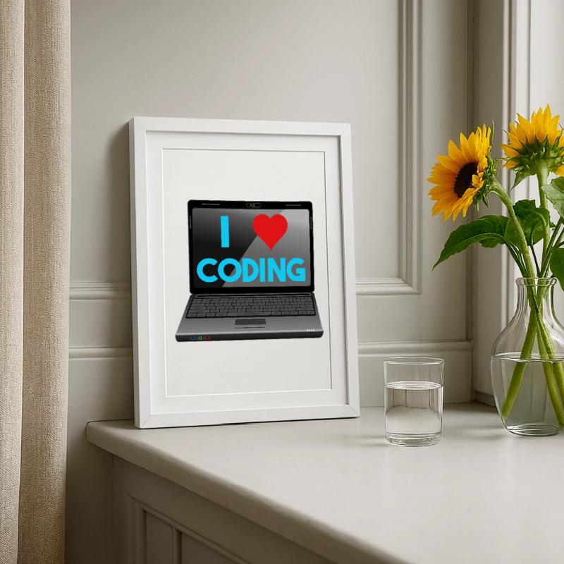 Programming, Programmer, Computer Scientist Framed poster (27 × 37 cm)