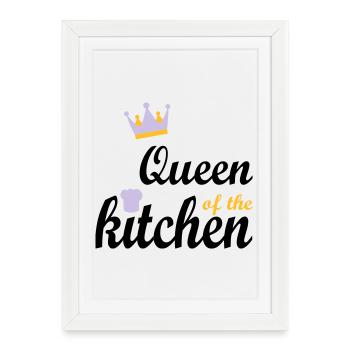 Cook - Framed poster (27 × 37 cm) - white - Front