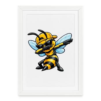 Dabping Hornet - Affiche encadrée (27 × 37 cm) - blanc - Devant