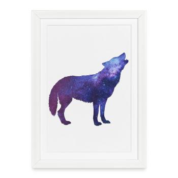 Hurlement de Starwolf - Affiche encadrée (27 × 37 cm) - blanc - Devant
