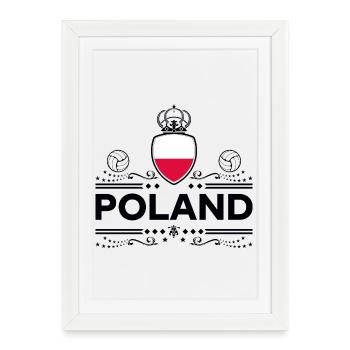POLEN - Gerahmtes Poster (27 × 37 cm) - Weiß - Vorne