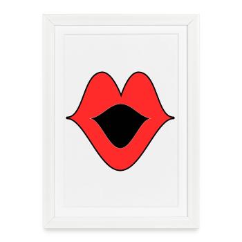 HUMOUR. CITATION. MESSAGE. RETRAITE. ANNIVERSAIRE. - Affiche encadrée (27 × 37 cm) - blanc - Devant