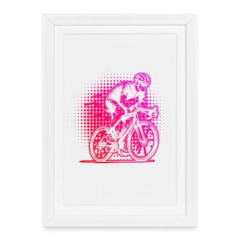 Road Bike Vibes for Road Bike - Framed poster (27 × 37 cm) - white - Front
