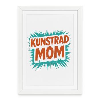Artistic Cycling, Artistic Cycling, Indoor Cycling, Mom - Framed poster (27 × 37 cm) - white - Front