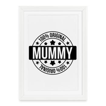 Mummy - Framed poster (27 × 37 cm) - white - Front