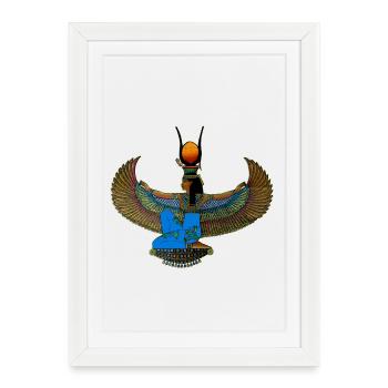 DEESSE ISIS CREATION Louis RUNEMBERG © Adagp - Affiche encadrée (27 × 37 cm) - blanc - Devant