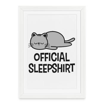Cat Cats - Framed poster (27 × 37 cm) - white - Front
