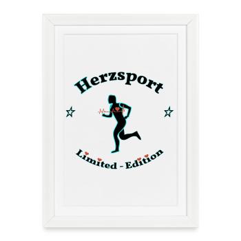 Hertz Sport - Affiche encadrée (27 × 37 cm) - blanc - Devant