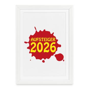 Promu Promotion 2026 - Affiche encadrée (27 × 37 cm) - blanc - Devant