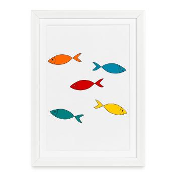 anniversary. Anniversary Decade. humor. funny - Framed poster (27 × 37 cm) - white - Front