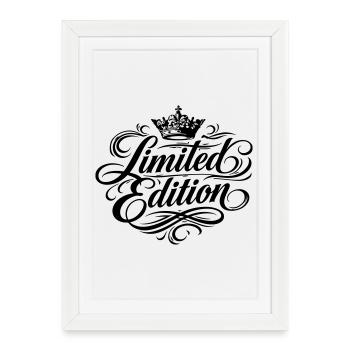 Limited edition - Framed poster (27 × 37 cm) - white - Front