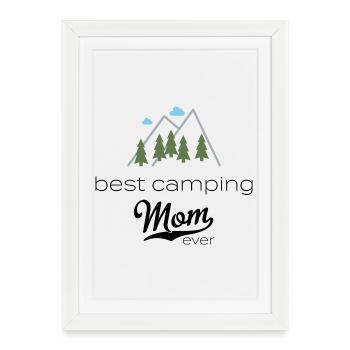 camper - Framed poster (27 × 37 cm) - white - Front