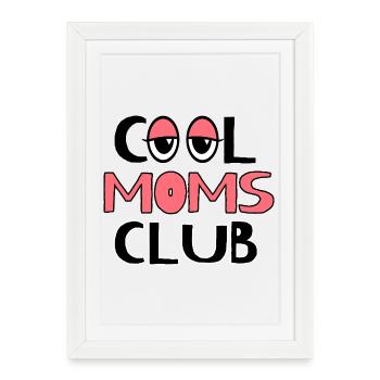 Maman drôle Mamie Motif de cadeau pour la fête des mères Humour - Affiche encadrée (27 × 37 cm) - blanc - Devant