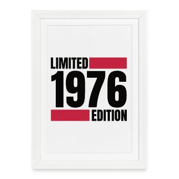 Limited Edition 1976 – Original since '76 - Framed poster (27 × 37 cm) - white - Front