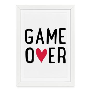 Enterrement de vie de garçon - Affiche encadrée (27 × 37 cm) - blanc - Devant