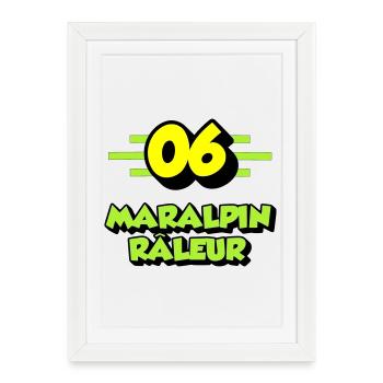 Complaining Maralpin - Framed poster (27 × 37 cm) - white - Front