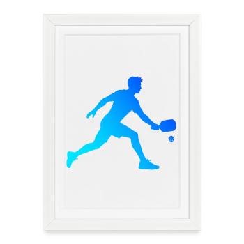 Pickleball Community for Pickleball Community Fans - Framed poster (27 × 37 cm) - white - Front