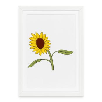 Clothing and accessories for the whole family with Girasol - Framed poster (27 × 37 cm) - white - Front