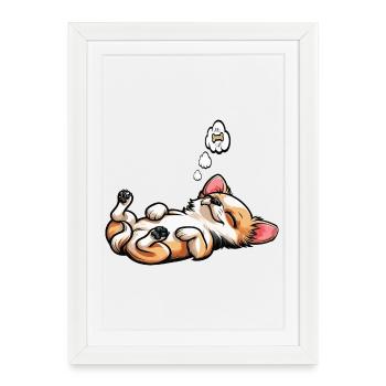 Chihuahua Chihuahua Propriétaire Chihuahuafan Chi Chis - Affiche encadrée (27 × 37 cm) - blanc - Devant