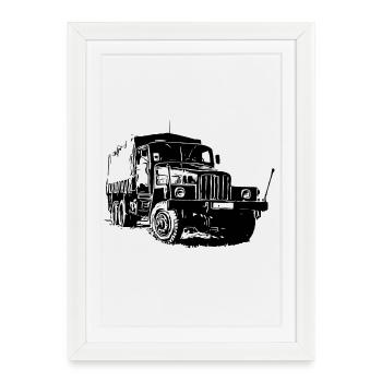 CGI G 5 - Affiche encadrée (27 × 37 cm) - blanc - Devant