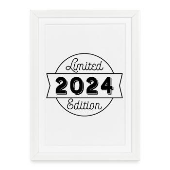 Édition limitée 2024 - Affiche encadrée (27 × 37 cm) - blanc - Devant