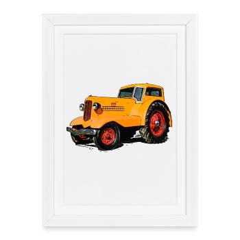Comfort Ractor - Framed poster (27 × 37 cm) - white - Front