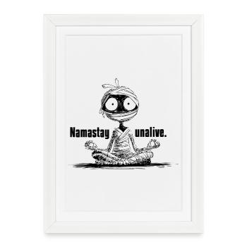 Mummy Humor Design | Funny Halloween Design - Framed poster (27 × 37 cm) - white - Front