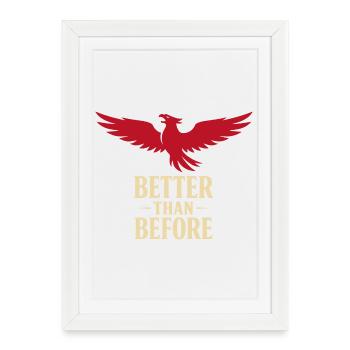 Heilungsreise Zur Transformation Innerer Stärke - Affiche encadrée (27 × 37 cm) - blanc - Devant