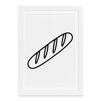 wand - Framed poster (27 × 37 cm) - white - Front