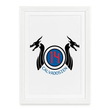 14 Calvadosian - Framed poster (27 × 37 cm) - white - Front