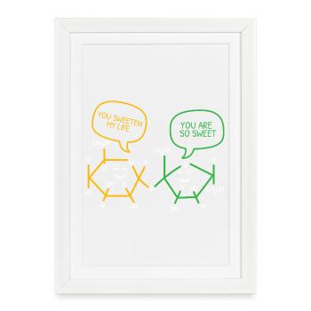 Chemistry Chemist Chemistry Teacher Saying Science - Framed poster (27 × 37 cm) - white - Front